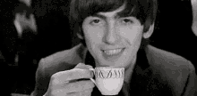 Tea George Harrison GIF - Tea George Harrison GIFs