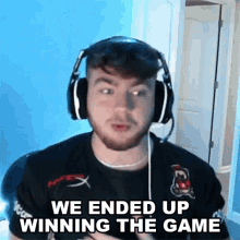 We Ended Up Winning The Game Superevan GIF - We Ended Up Winning The Game Superevan We Won At The End GIFs