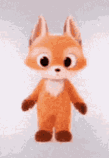 fox cute adorable dance