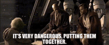 Mace Windu Dangerous GIF - Mace Windu Dangerous Its Very Dangerous Putting Them Together GIFs