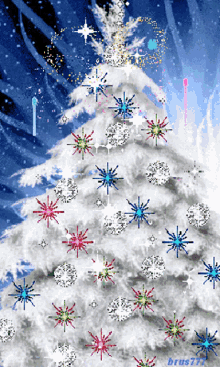 Christmas Christmas Tree GIF - Christmas Christmas Tree Fireworks GIFs