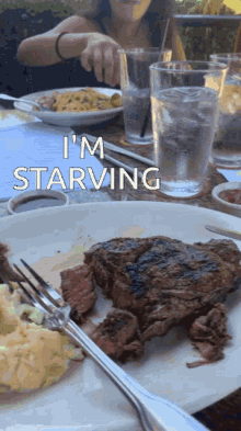 Hungry Steak GIF
