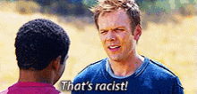 Well Now GIF - Joel Mc Hale Thats Racist Racist GIFs