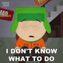 I Dont Know What To Do Kyle Broflovski GIF - I Dont Know What To Do Kyle Broflovski South Park GIFs