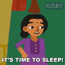 Its Time To Sleep Kutuki GIF - Its Time To Sleep Kutuki Its Time To Go To Bed GIFs