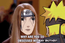 Naruto Itachi GIF - Naruto Itachi Why Are You So Obsessed With Me GIFs