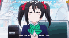 Anime Violet Im Your Mom GIF - Anime Violet Im Your Mom Nico Yazawa GIFs