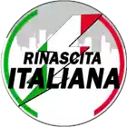a button that says rinascita italiana with a lightning bolt