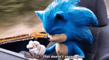 Sonic Movie That Doesnt Sound Good GIF - Sonic Movie That Doesnt Sound Good Not Good GIFs