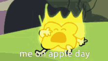 Apple Day Happy Apple Day GIF - Apple Day Happy Apple Day Bfb GIFs