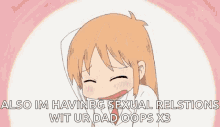 Nichijou Im Fucking Your Dad GIF - Nichijou Im Fucking Your Dad You Cant Stop Me We Are In A Loving Relationship GIFs
