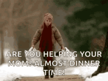 Are You Helping Your Mom Dinner Time GIF