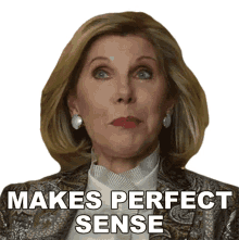 makes perfect sense diane lockhart the good fight that adds up seems reasonable