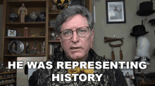 He Was Representing History Lance Geiger GIF - He Was Representing History Lance Geiger The History Guy GIFs