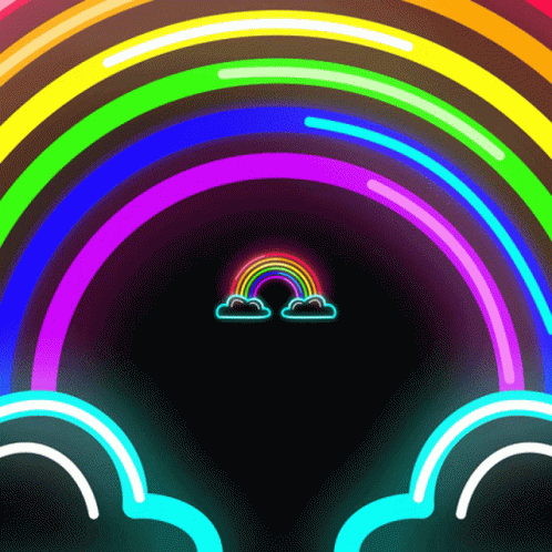 rainbow colours background