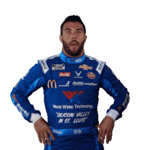 mind blown bubba wallace nascar surprised astonished
