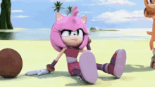 Amy Rose Sonic Boom GIF - Amy Rose Sonic Boom Dizzy GIFs