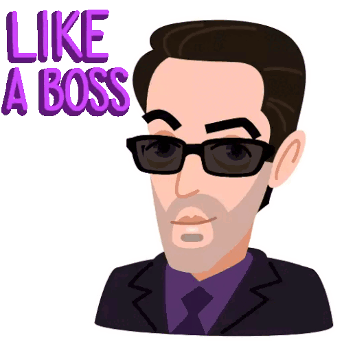 Ryan Howard Like A Boss Sticker - Ryan Howard Like A Boss The Office Stickers
