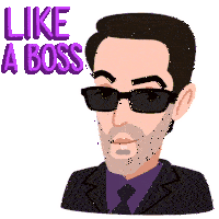 Ryan Howard Like A Boss Sticker - Ryan Howard Like A Boss The Office Stickers
