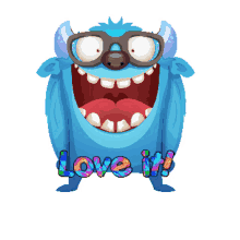 animated monster stickers