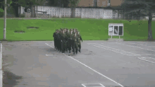 Barbie Girl March GIF - Russian Army Marching Barbie Girl March GIFs