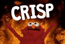 Crisp Crispy GIF - Crisp Crispy Elmo GIFs