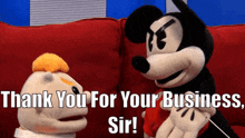 Sml Mickey Mouse GIF - Sml Mickey Mouse Thank You For Your Business Sir GIFs