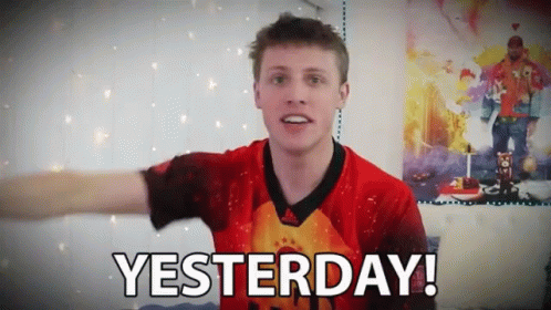 Yesterday The Other Day GIF - Yesterday The Other Day A Day Ago GIFs