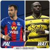 Crystal Palace F.C. Vs. Watford F.C. Pre Game GIF - Soccer Epl English Premier League GIFs
