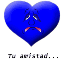 Amistad Heart GIF - Amistad Heart Blue GIFs