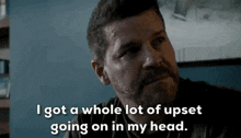 I Got A Whole Lot Of Upset Going On In My Head Seal Team GIF - I Got A Whole Lot Of Upset Going On In My Head Seal Team Jason Hayes GIFs