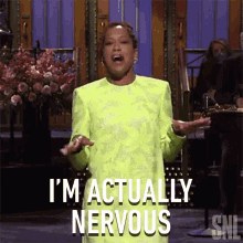 Im Actually Nervous Regina King GIF - Im Actually Nervous Regina King Saturday Night Live GIFs