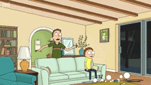 Floating Morty GIF - Floating Morty Jerry GIFs