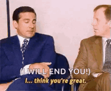 The Office Michael Scott GIF - The Office Michael Scott I Think Youre Great GIFs