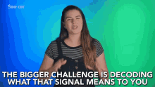 the bigger challenge is decoding what that signal means to you challenge code problems controlling robots seeker
