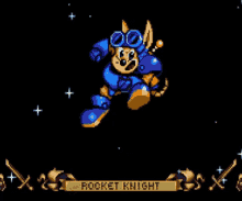 Rocket Knight Mega Drive GIF - Rocket Knight Mega Drive Action Platformer GIFs