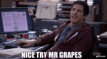 Mr Grapes Boyle GIF - Mr Grapes Boyle B99 GIFs