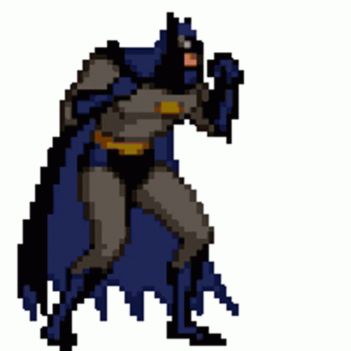 Pixel Art Pixel Art Batman Sticker - Pixel Art Pixel Art Batman Batman -  Discover & Share GIFs