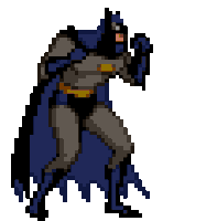 Pixel Art Pixel Art Batman Sticker - Pixel Art Pixel Art Batman Batman -  Discover & Share GIFs