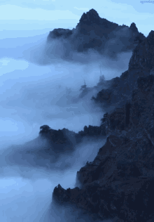 Landscape Fog GIF - Landscape Fog Nature GIFs