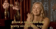 The Bachelor Cassie GIF - The Bachelor Cassie Wedding Ring GIFs