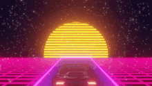 Driving 80s GIF - Driving 80s Neon GIFs