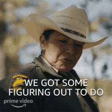We Got Some Figuring Out To Do Deputy Sheriff Joy GIF - We Got Some Figuring Out To Do Deputy Sheriff Joy Outer Range GIFs