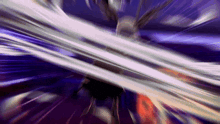 a purple background with a few lines of light