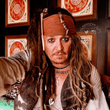 Captain Jack Sparrow Johnny Depp GIF - Captain Jack Sparrow Johnny Depp Video By Kraken The Box GIFs
