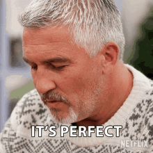 Its Perfect Paul Hollywood GIF - Its Perfect Paul Hollywood The Great British Baking Show Holidays GIFs