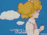 a picture of a girl with the words lady stoorm written below her