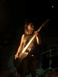 Feather Bass GIF - Feather Bass Playing Guitar GIFs