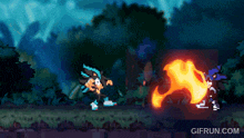 a gif from gifrun.com shows a video game scene
