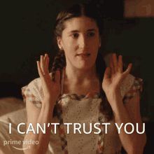 I Cant Trust You Shirley Cohen GIF - I Cant Trust You Shirley Cohen A League Of Their Own GIFs